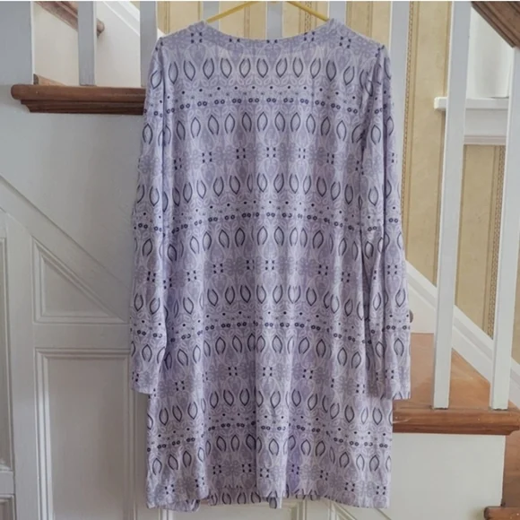CROFT & BARROW Intimates Purple Night Gown Size Large - Picture 2 of 4